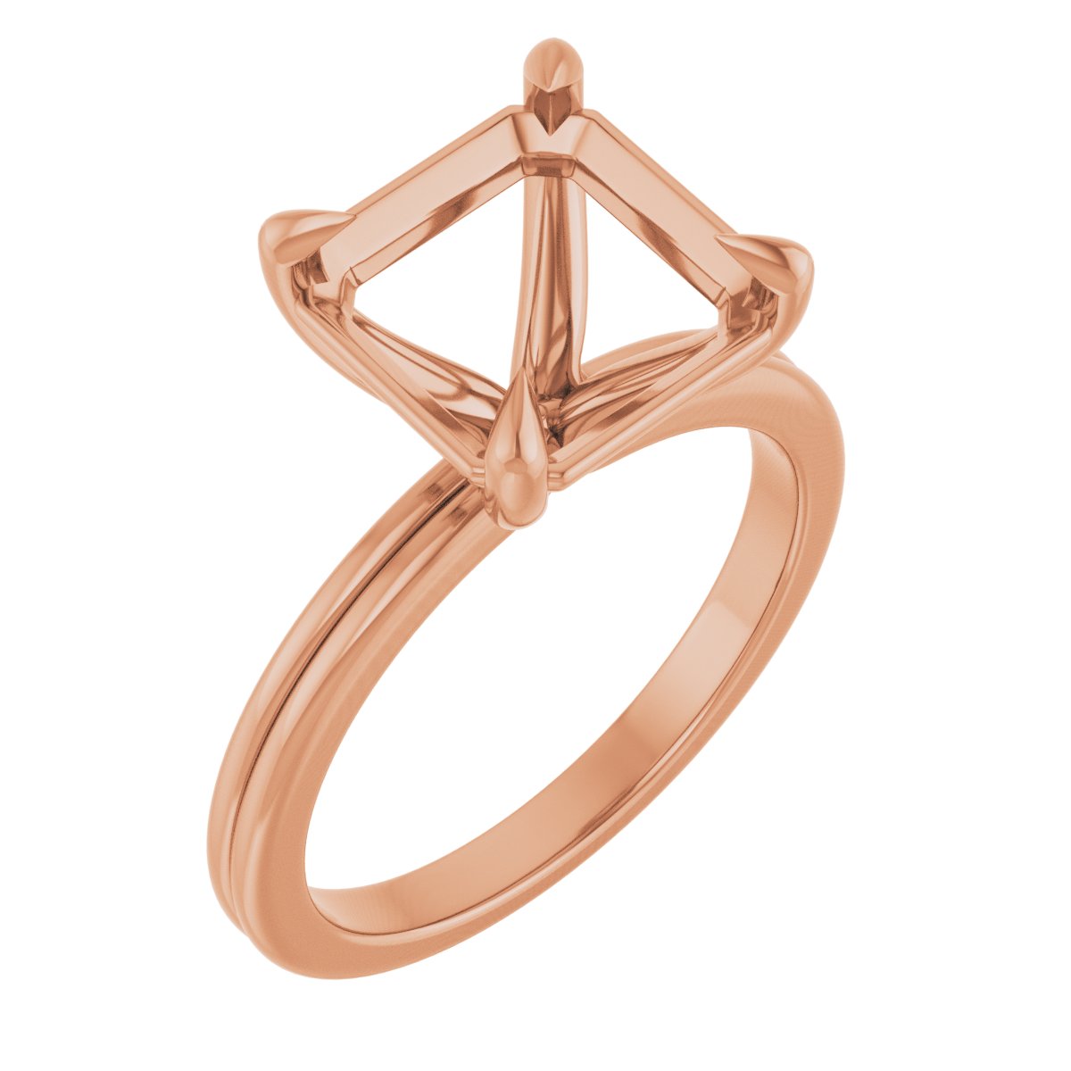 Claw-Prong Solitaire Engagement Ring