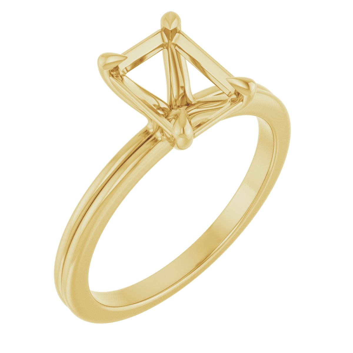 Claw-Prong Solitaire Engagement Ring