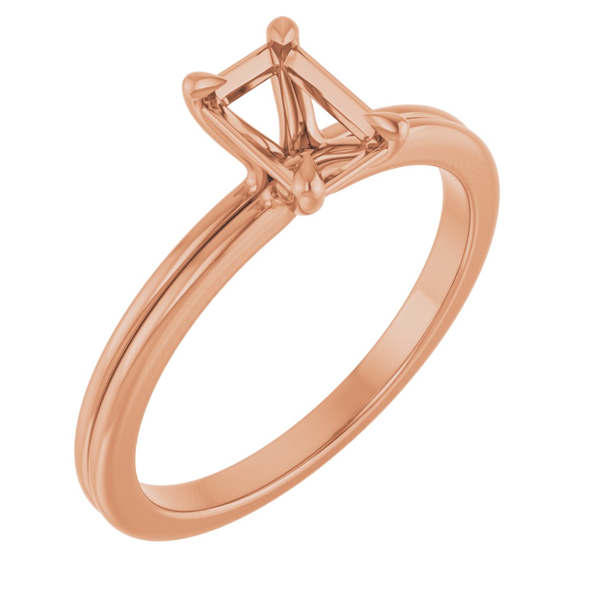 Claw-Prong Solitaire Engagement Ring