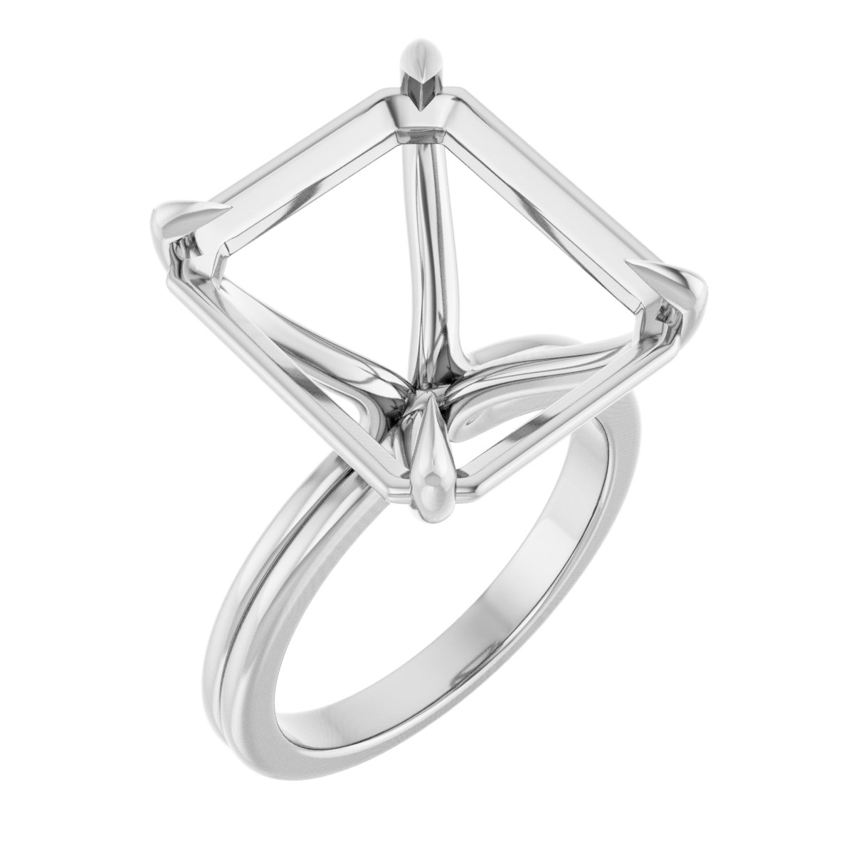 Claw-Prong Solitaire Engagement Ring