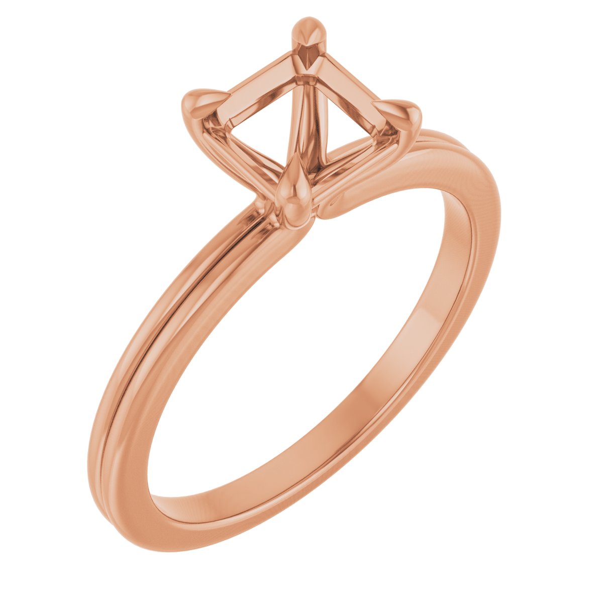 Claw-Prong Solitaire Engagement Ring