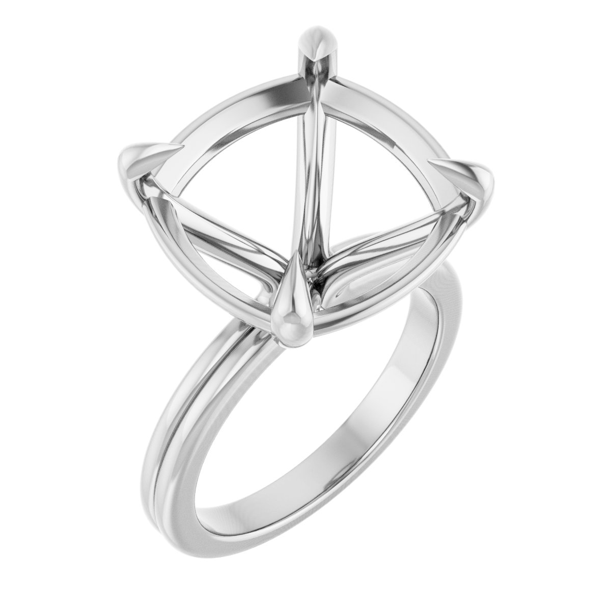 Claw-Prong Solitaire Engagement Ring