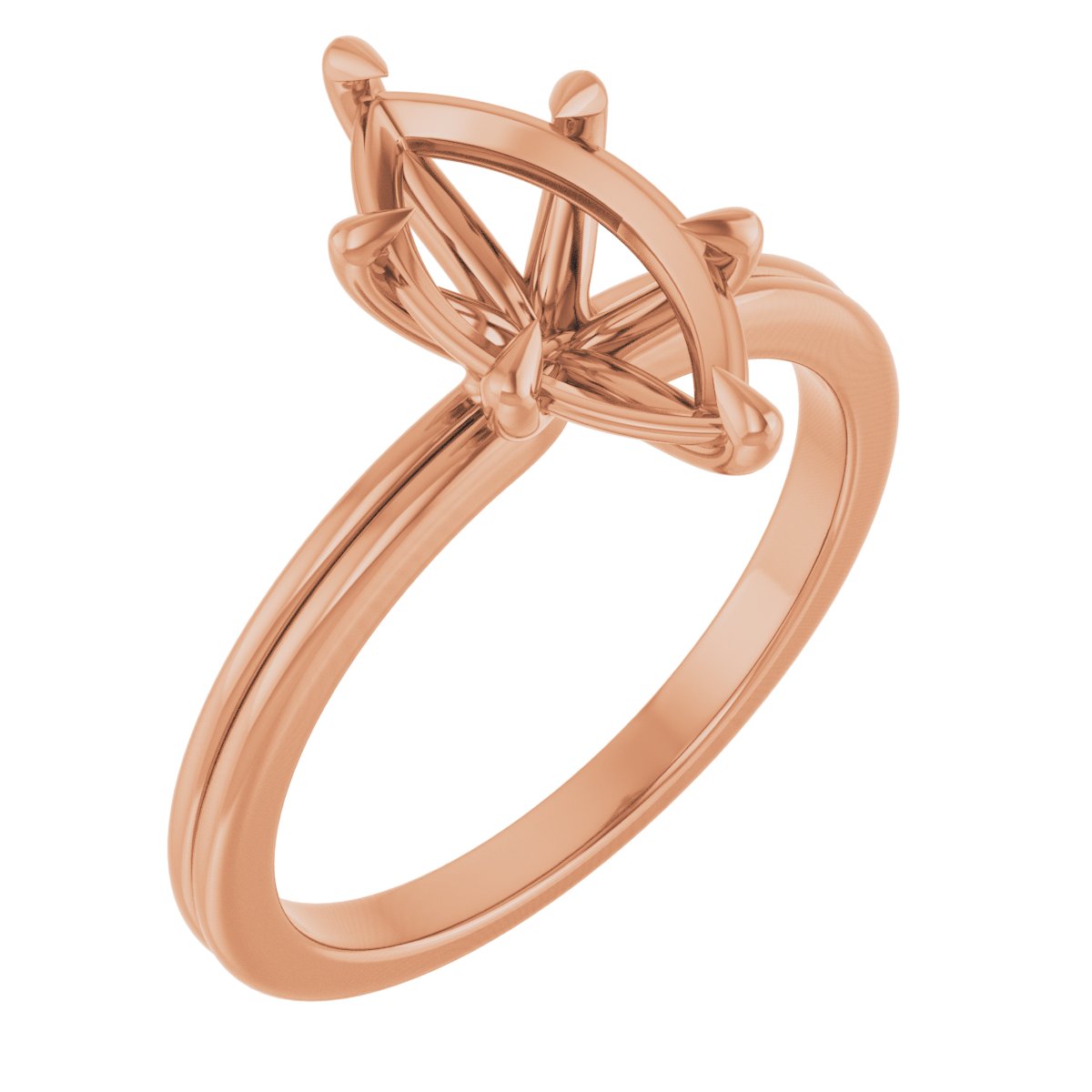 Claw-Prong Solitaire Engagement Ring