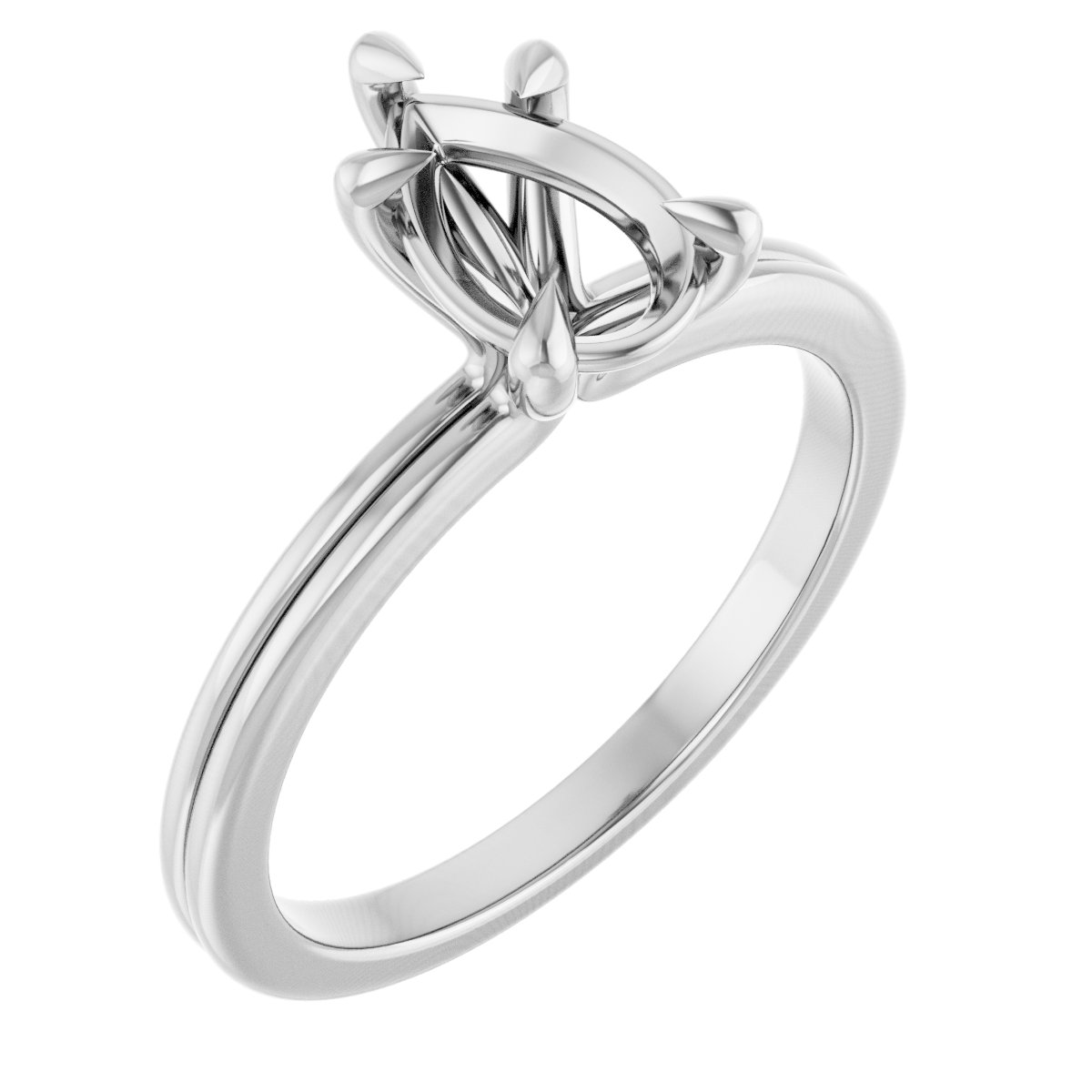 Claw-Prong Solitaire Engagement Ring