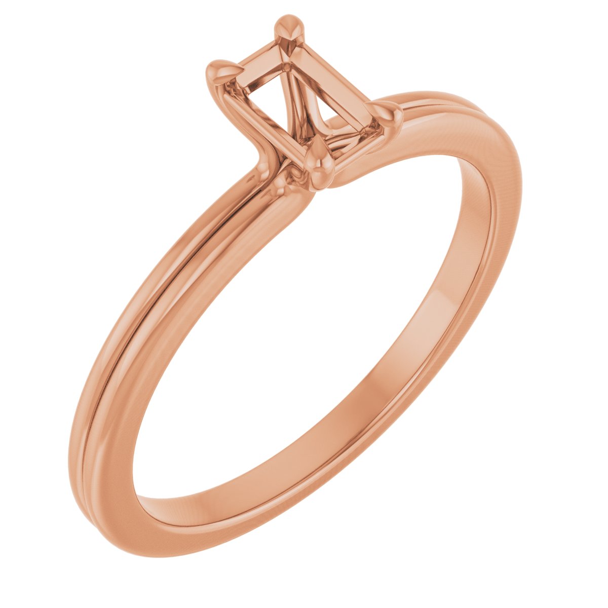 Claw-Prong Solitaire Engagement Ring