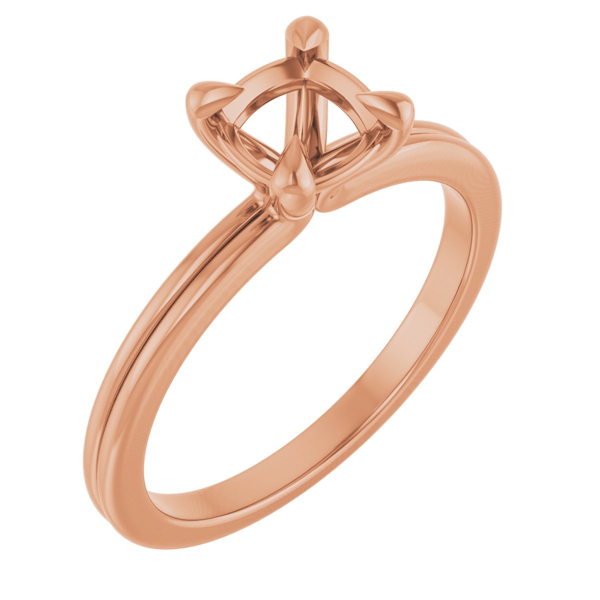 Claw-Prong Solitaire Engagement Ring