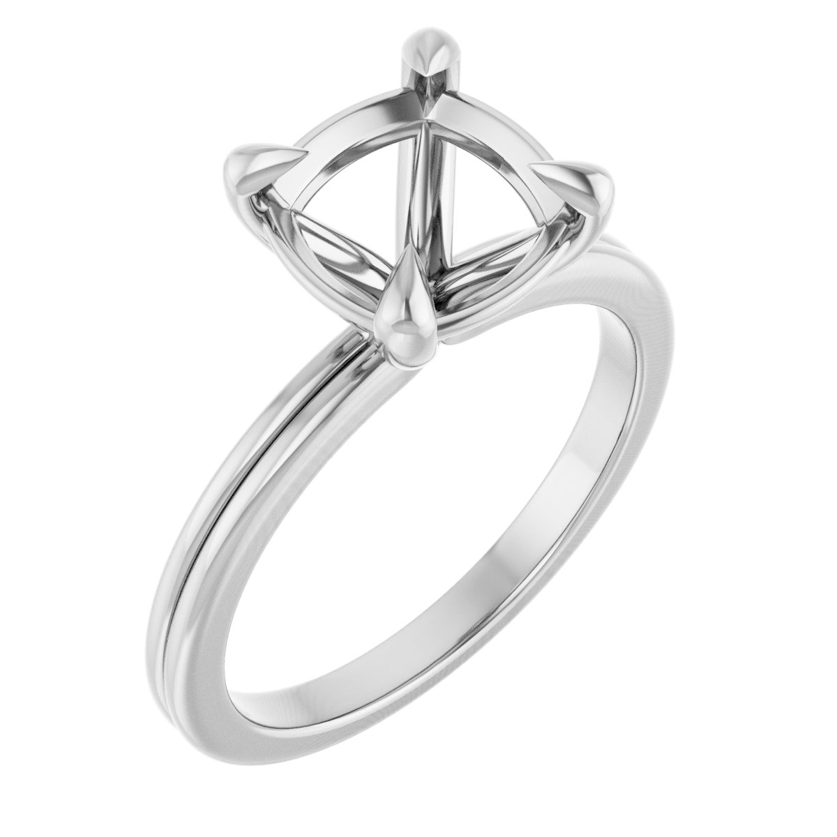 Claw-Prong Solitaire Engagement Ring
