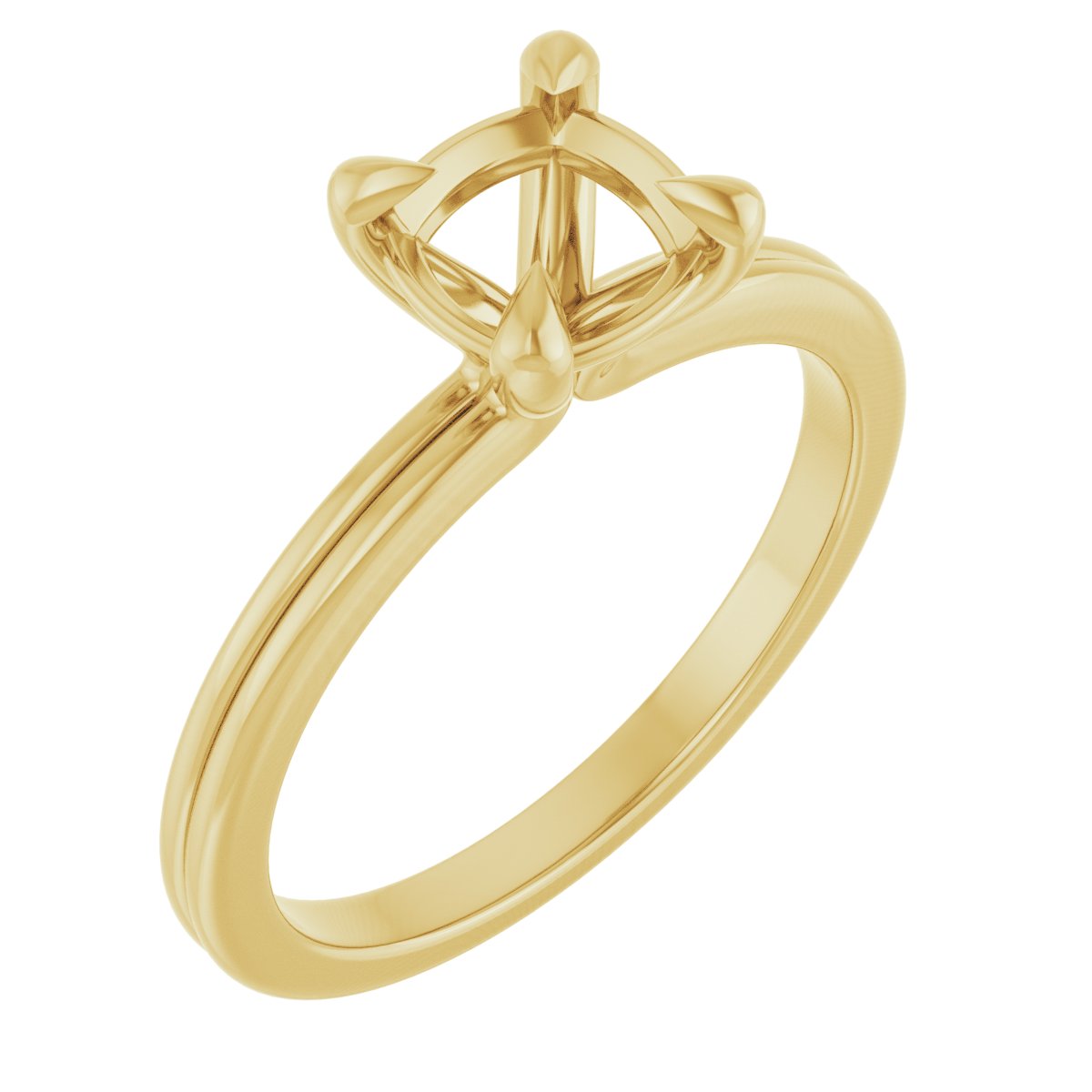 Claw-Prong Solitaire Engagement Ring
