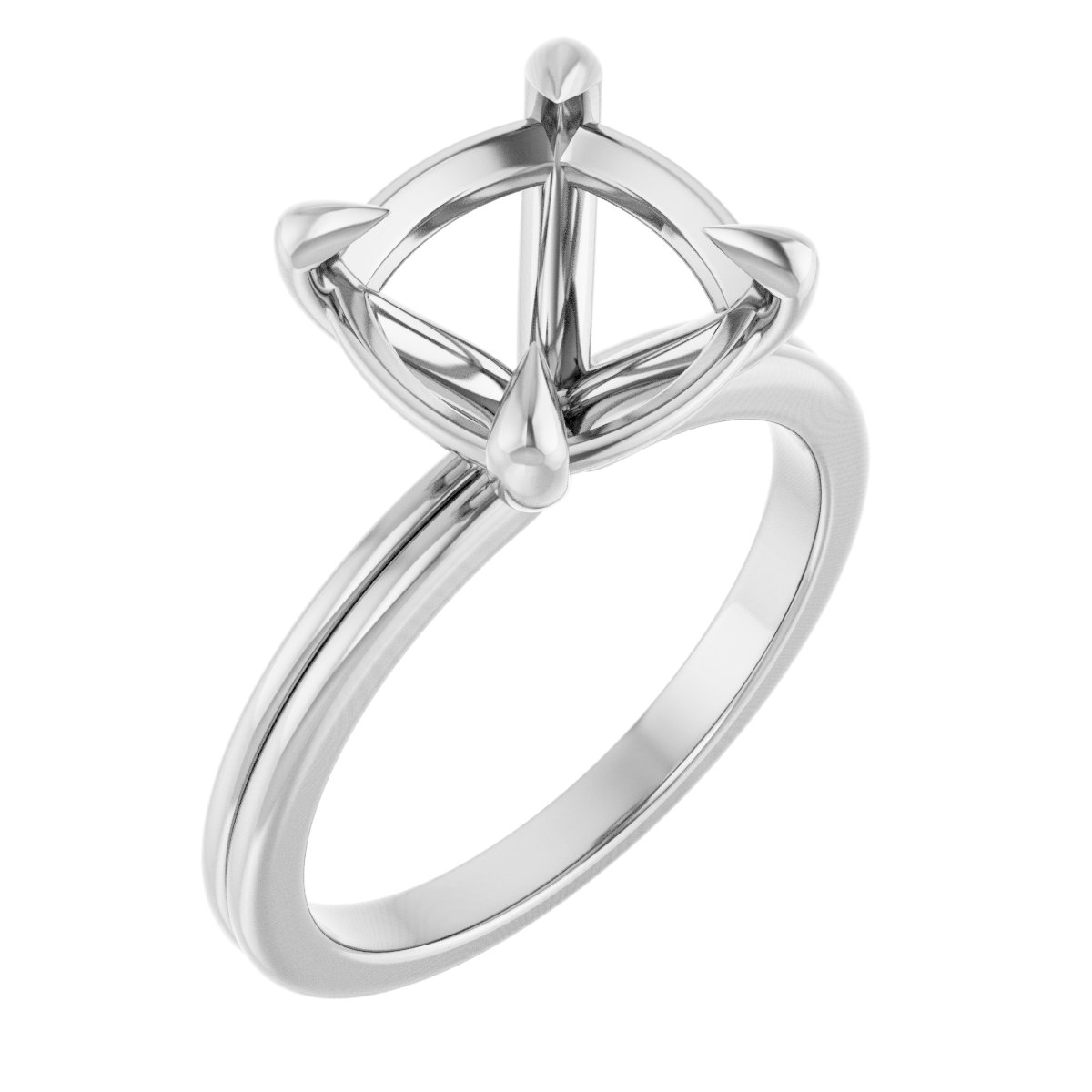 Claw-Prong Solitaire Engagement Ring