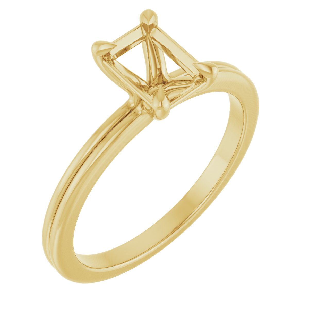 Claw-Prong Solitaire Engagement Ring