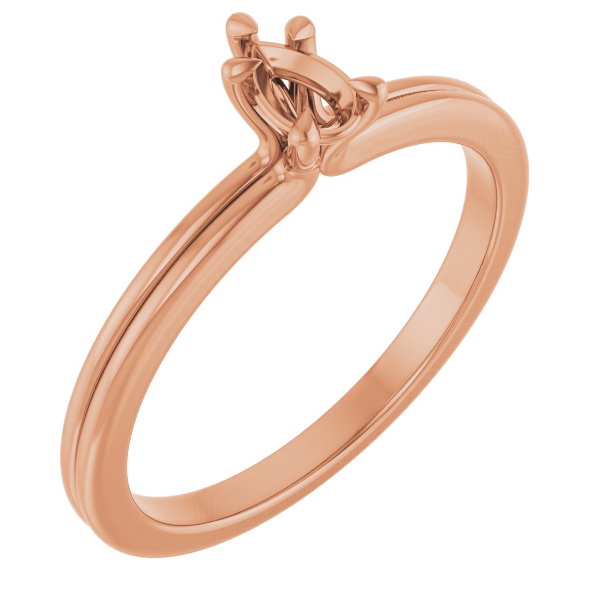 Claw-Prong Solitaire Engagement Ring