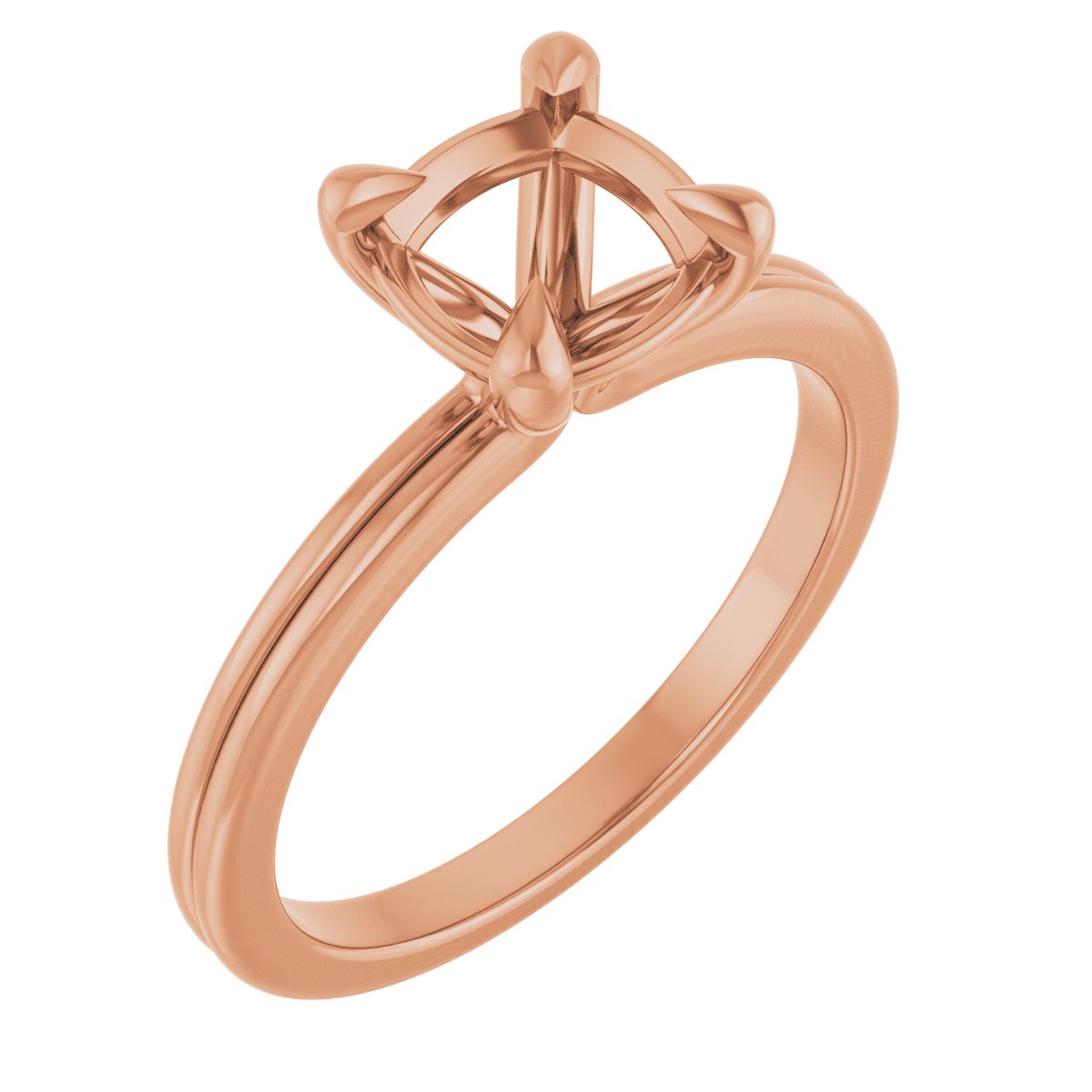 Claw-Prong Solitaire Engagement Ring