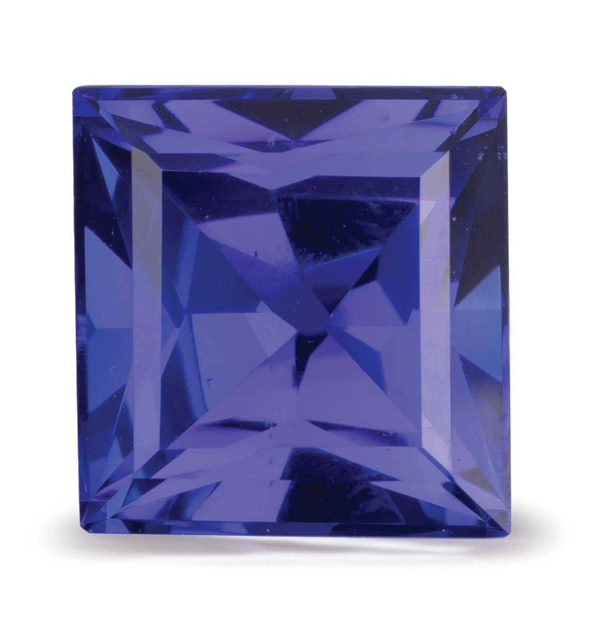 SQUARE 6.95ct Natural Tanzanite 