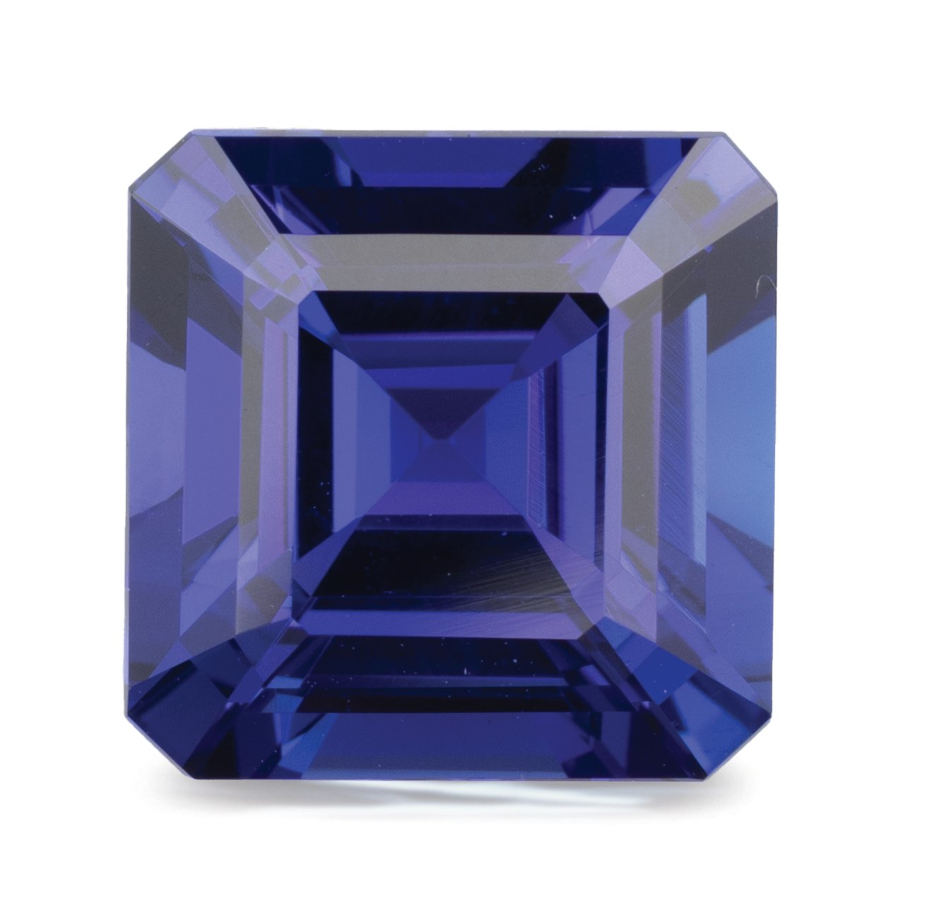 ASSCHER 6.43ct Natural Tanzanite 