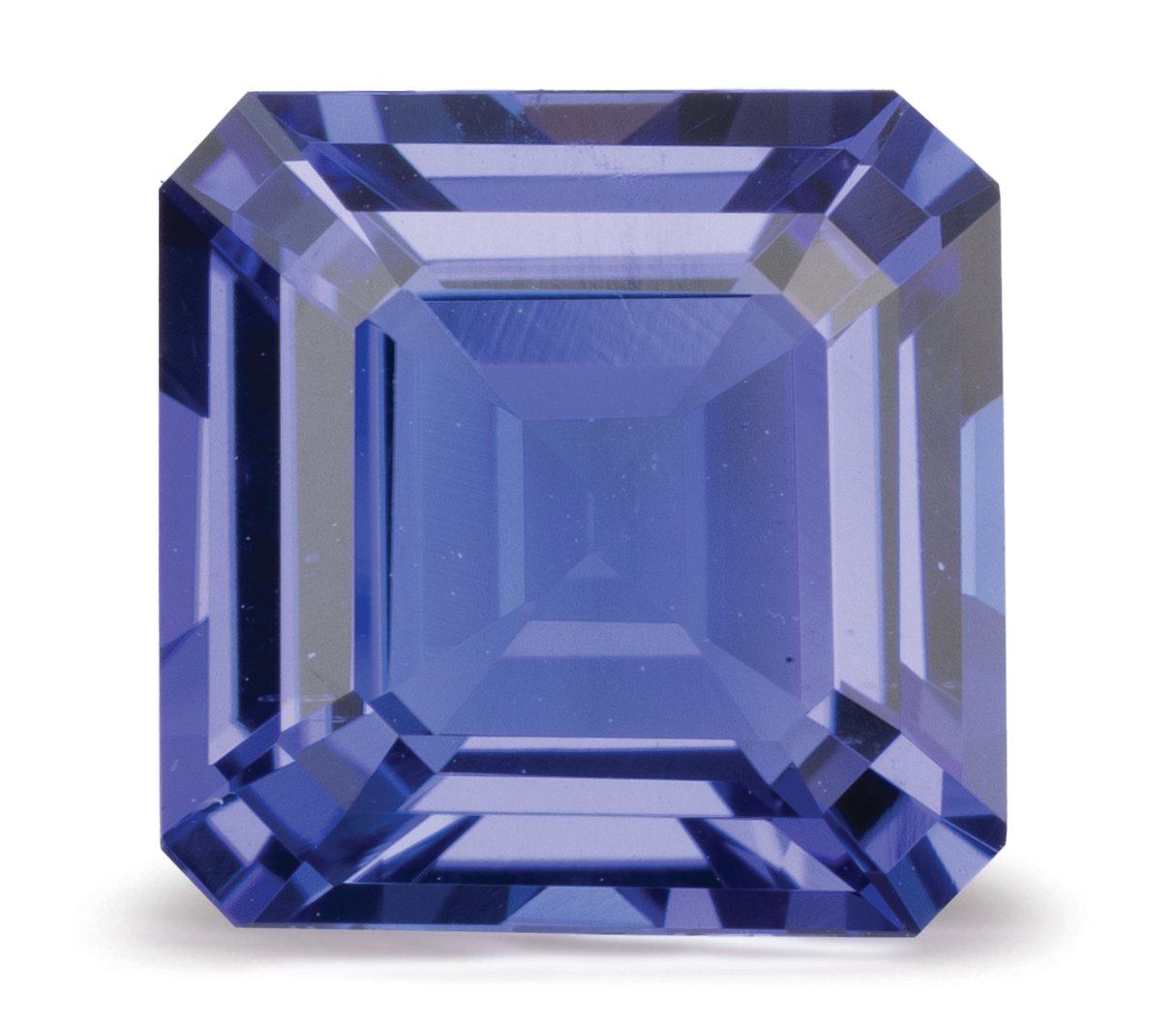 ASSCHER 6.04ct Natural Tanzanite 