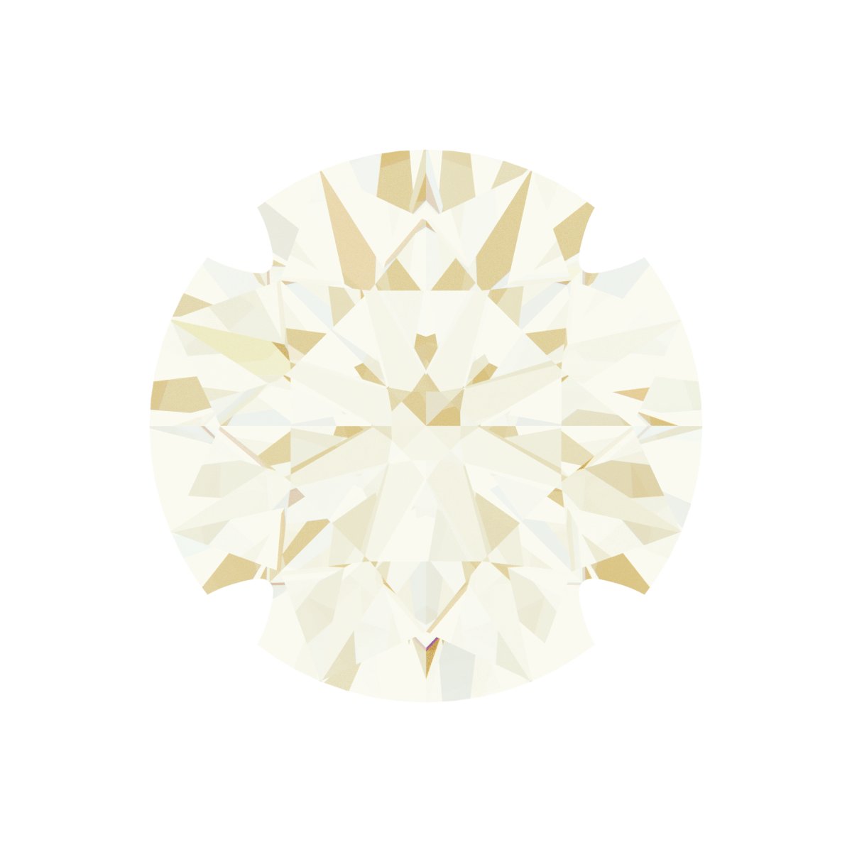 Claw-Prong Solitaire Bezel-Style Necklace or Center