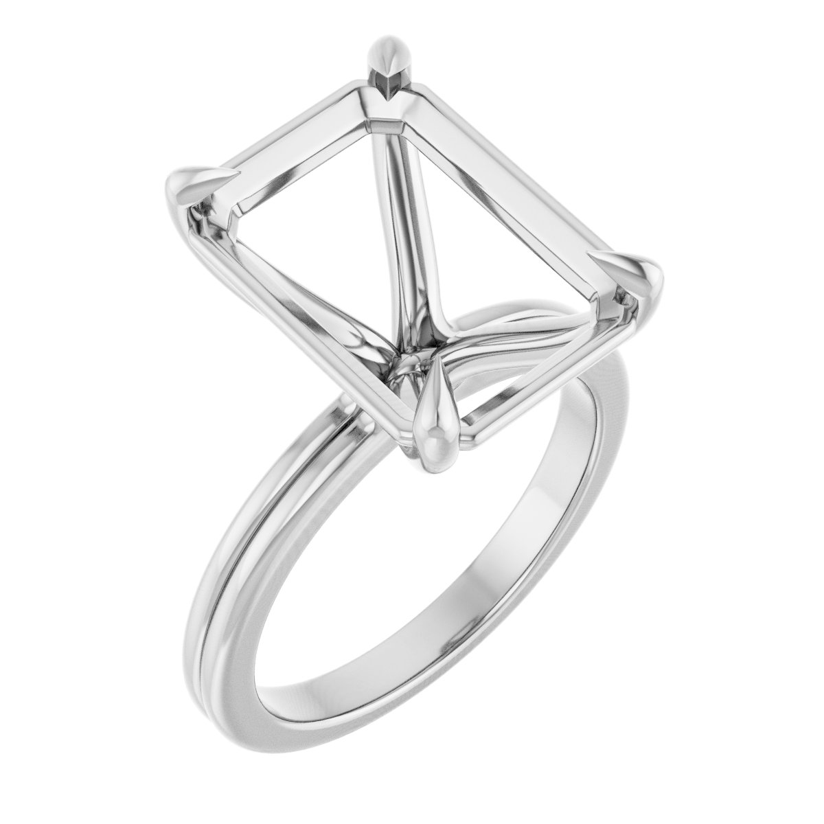 Claw-Prong Solitaire Engagement Ring