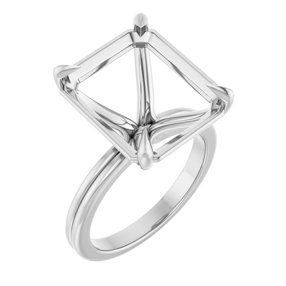 Claw-Prong Solitaire Engagement Ring