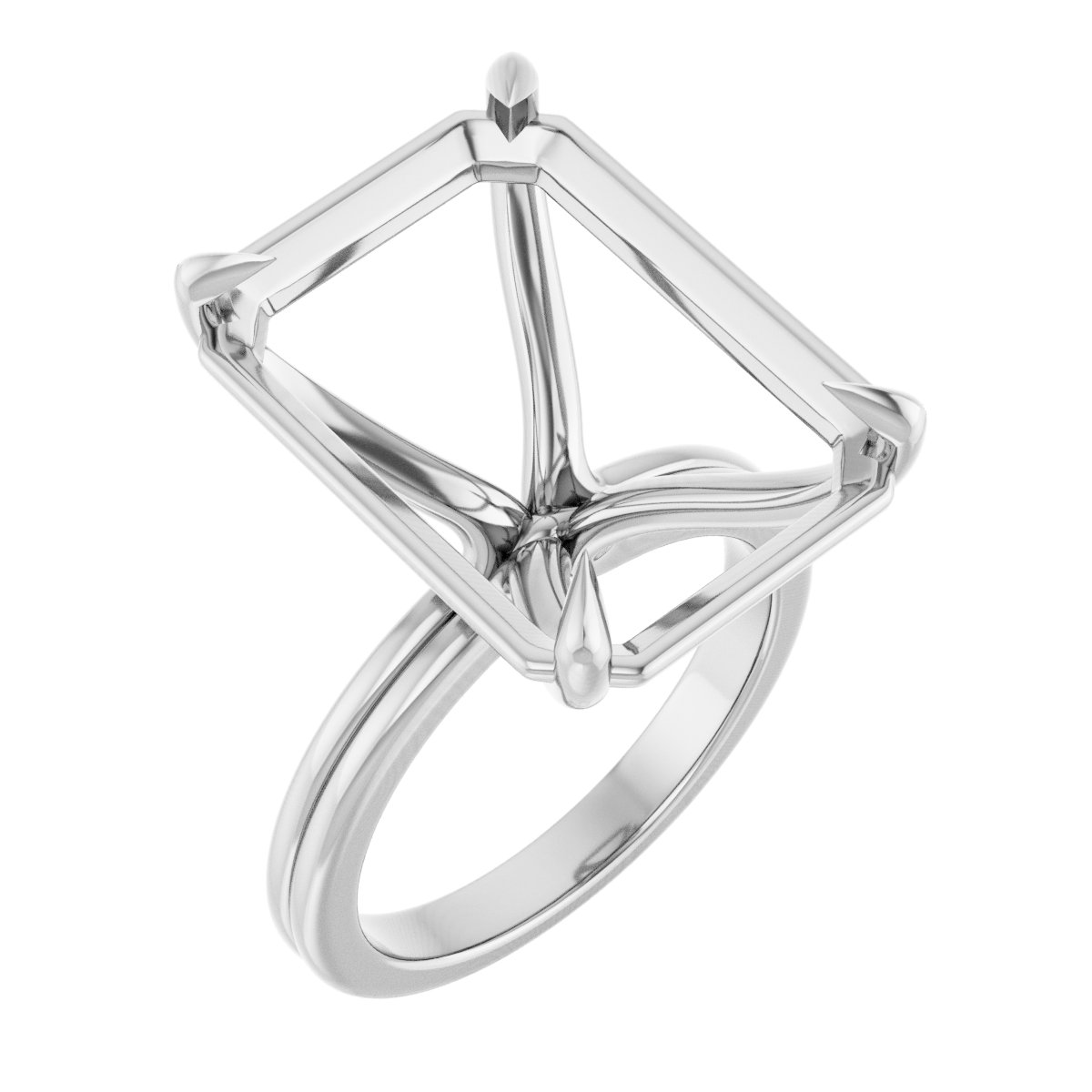Claw-Prong Solitaire Engagement Ring