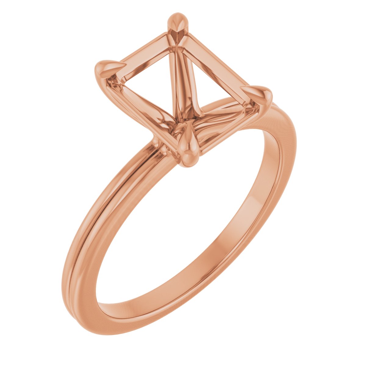 Claw-Prong Solitaire Engagement Ring
