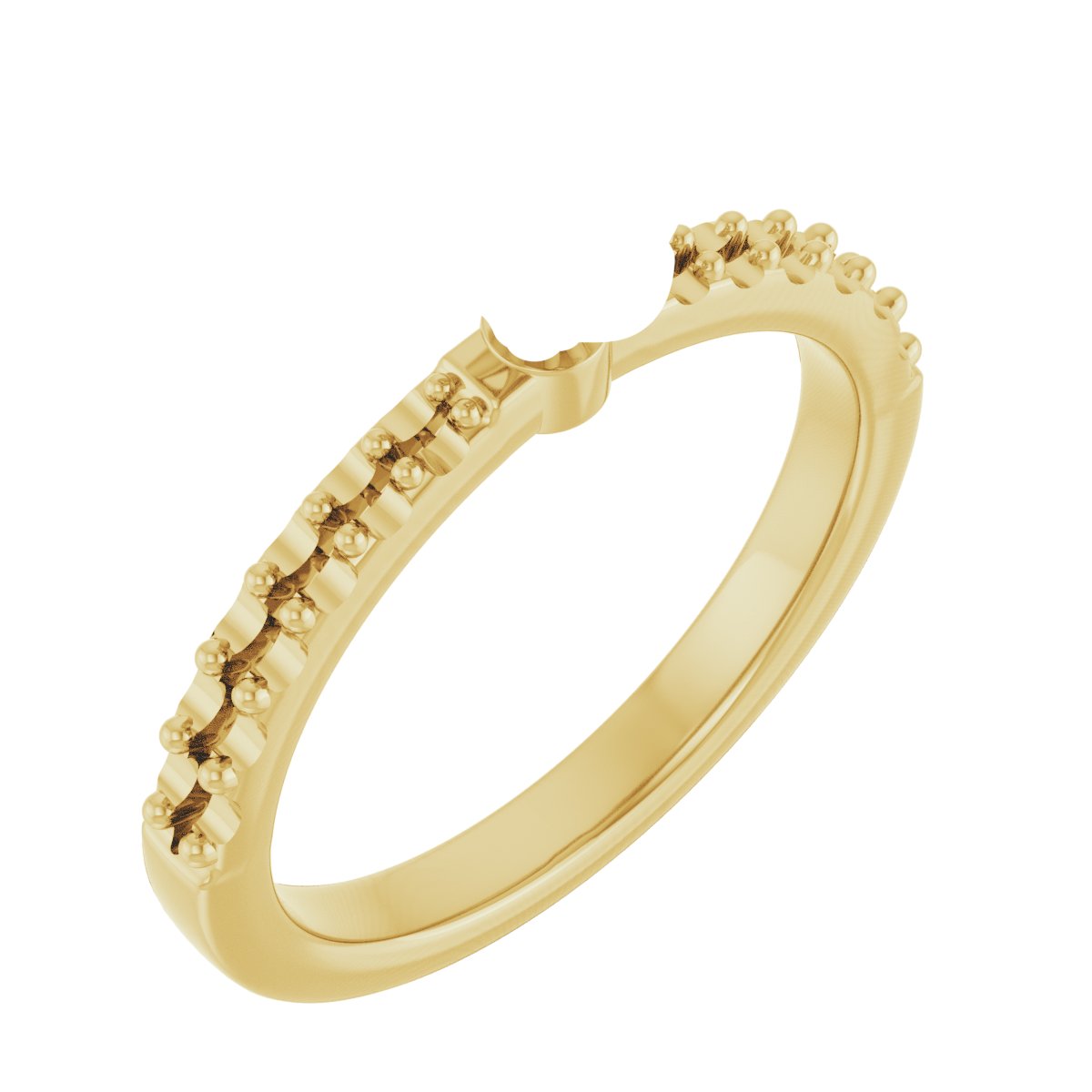 Hidden Halo-Style Engagement Ring
