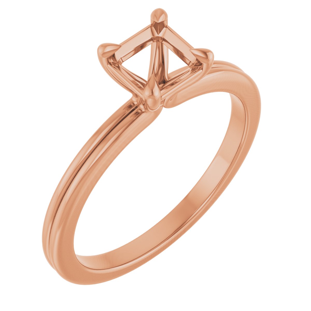 Claw-Prong Solitaire Engagement Ring