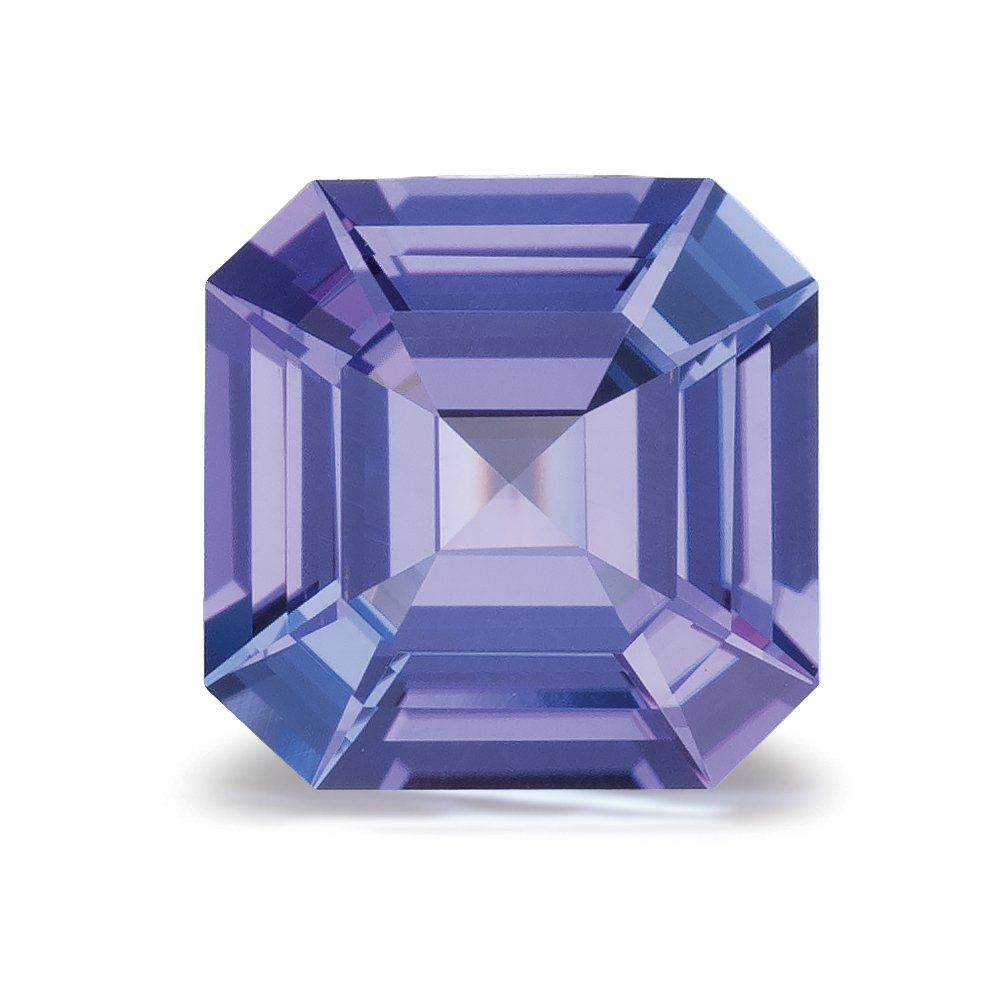 ASSCHER 1.97ct Natural Tanzanite 