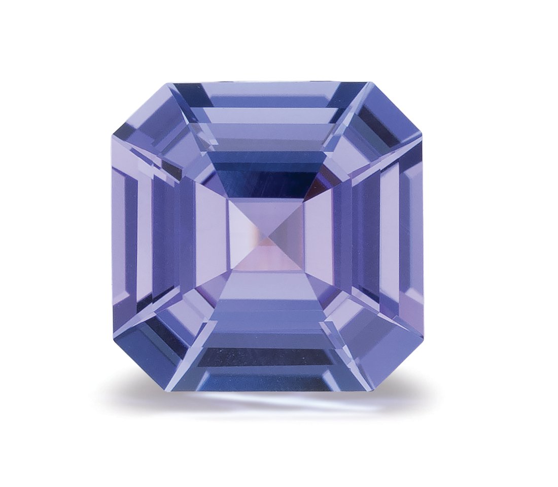 ASSCHER 1.88ct Natural Tanzanite 