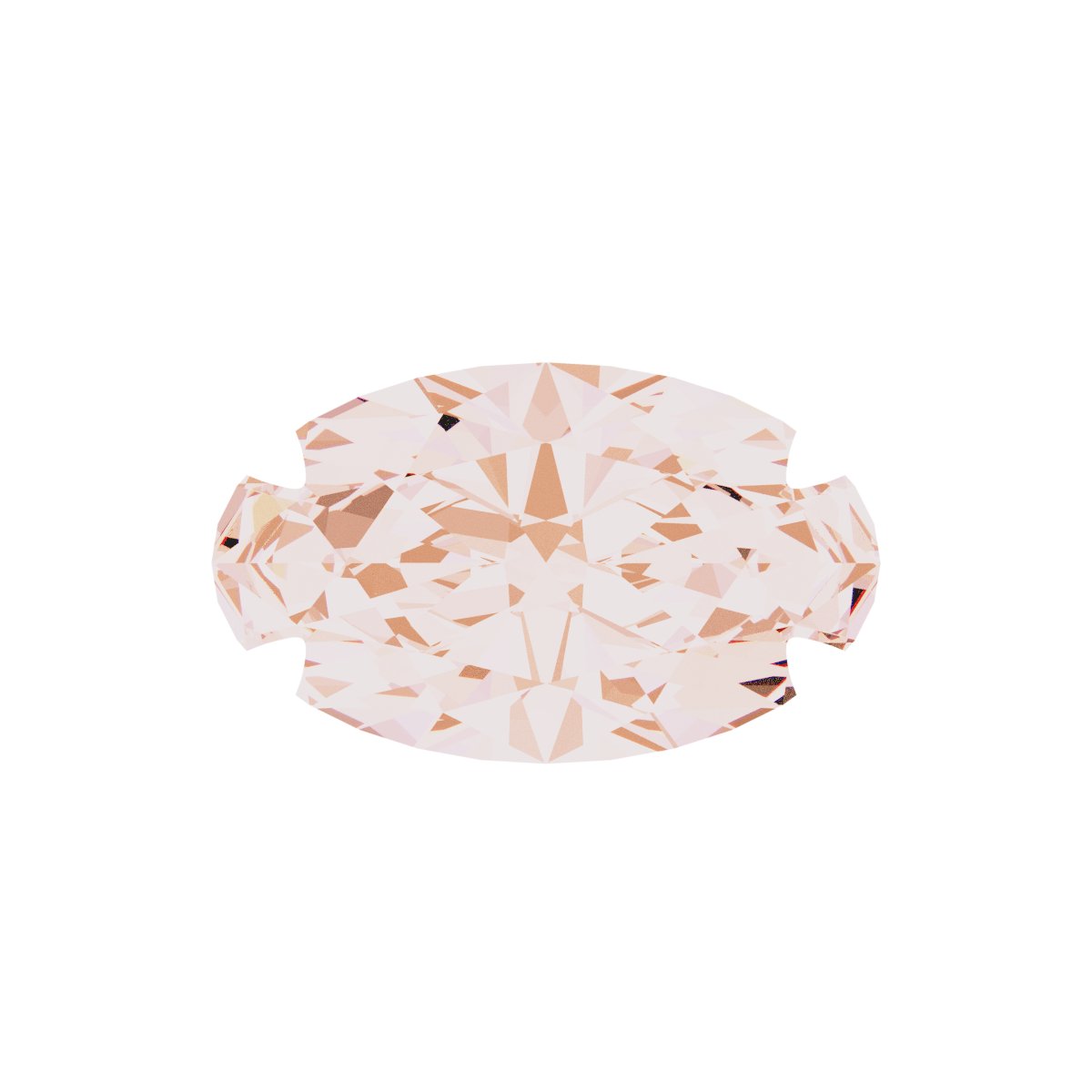 Claw-Prong Solitaire Bezel-Style Necklace or Center