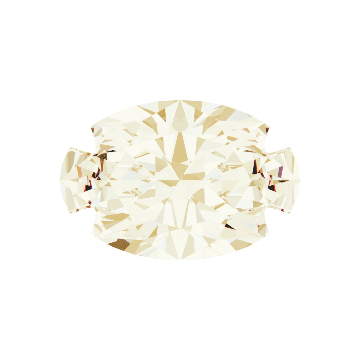 Claw-Prong Solitaire Bezel-Style Necklace or Center