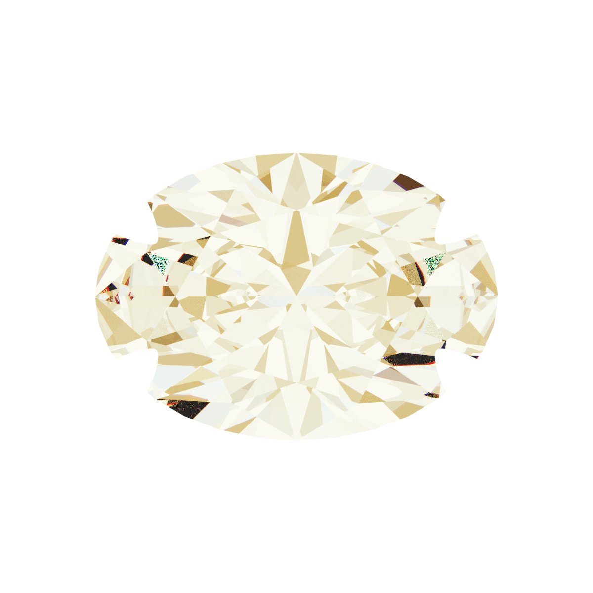 Claw-Prong Solitaire Bezel-Style Necklace or Center