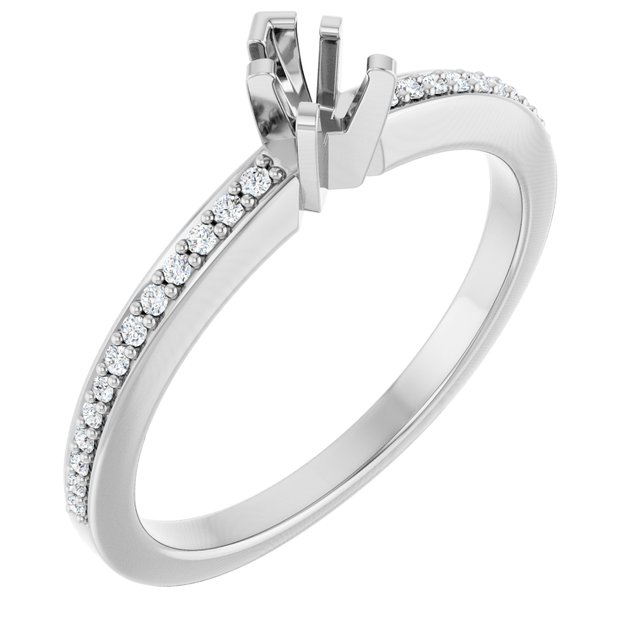 14k White Gold