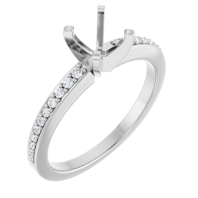 14k White Gold
