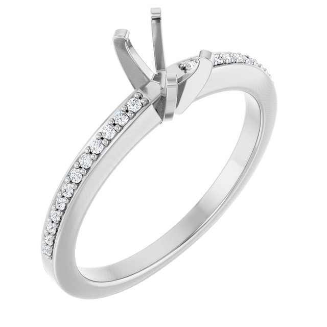 14k White Gold