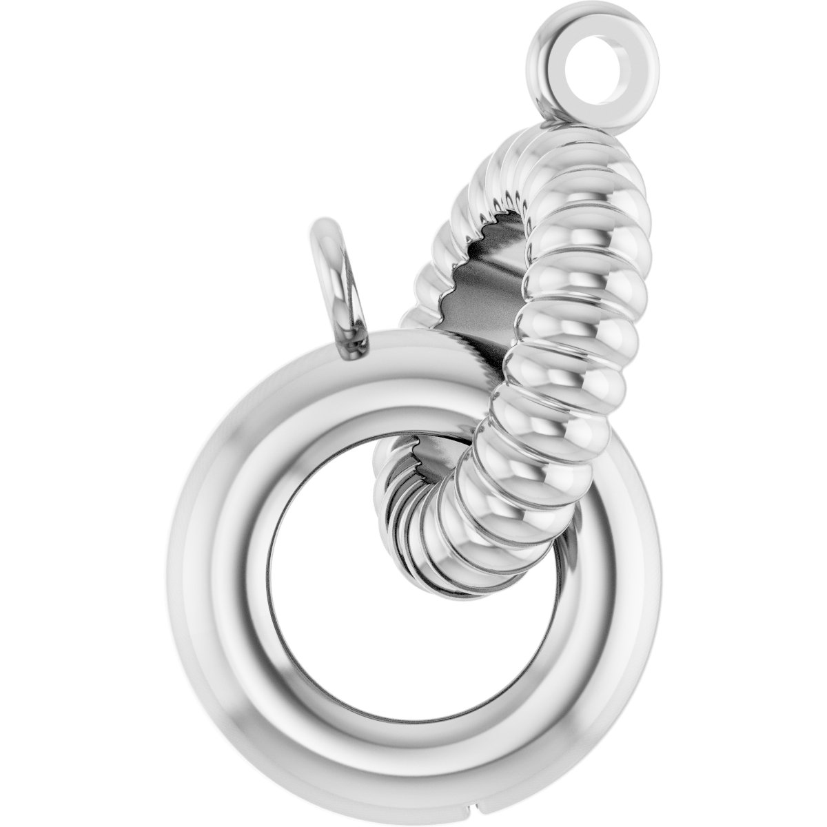 Interlocking Circle Necklace or Center