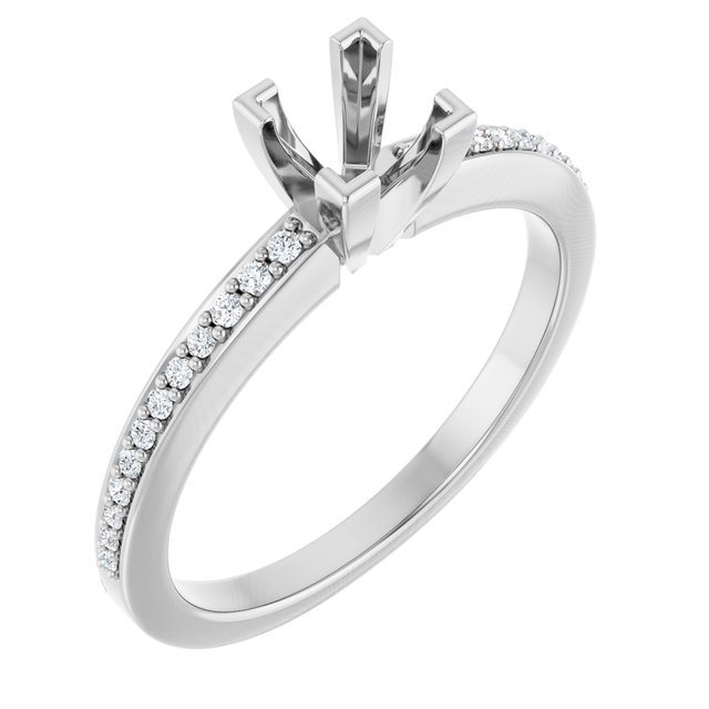 14k White Gold
