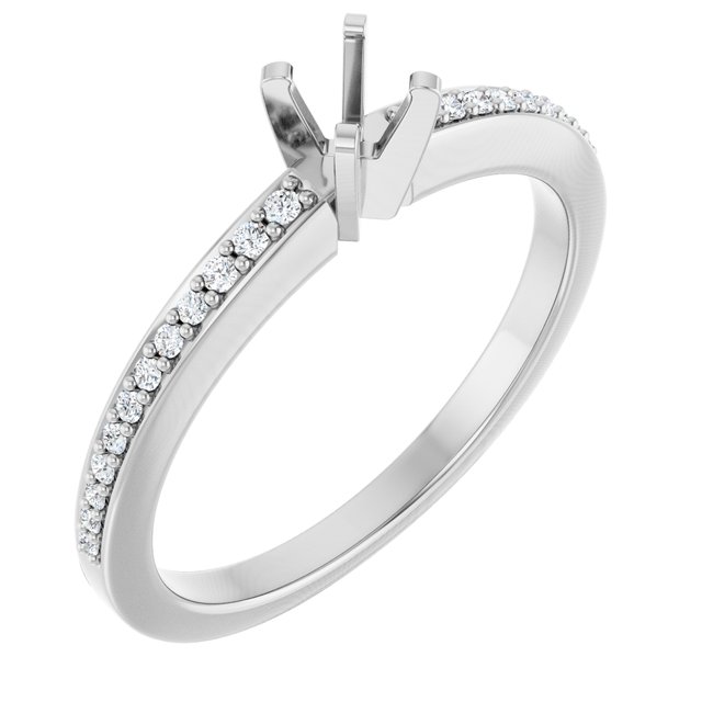 14k White Gold