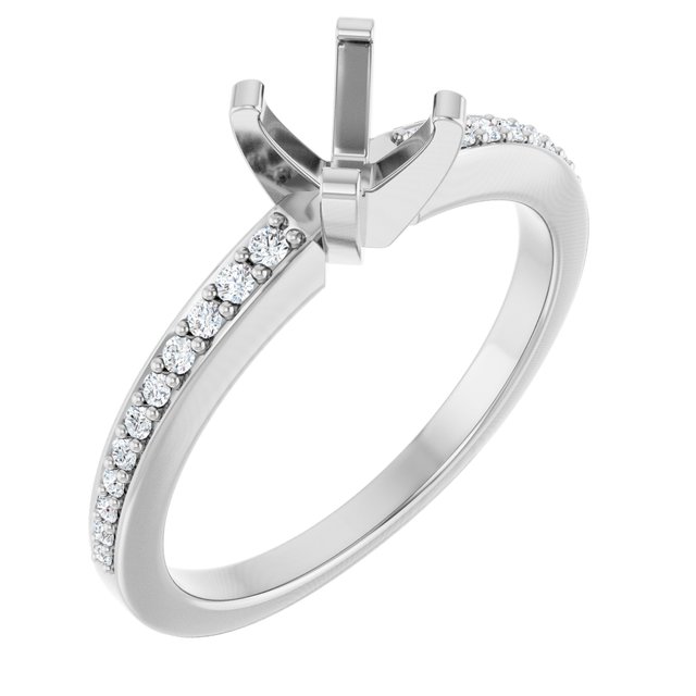 14k White Gold