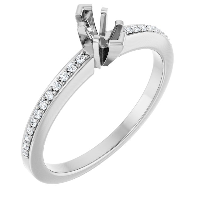 14k White Gold