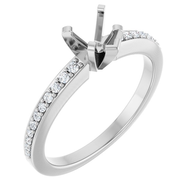 14k White Gold