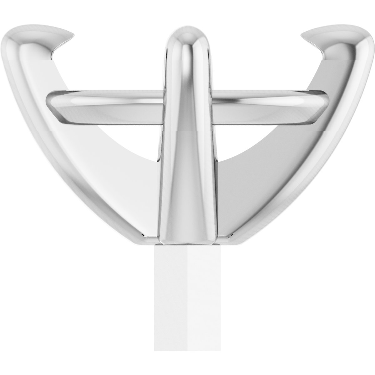 Oval 4-Prong Claw Peg Setting
