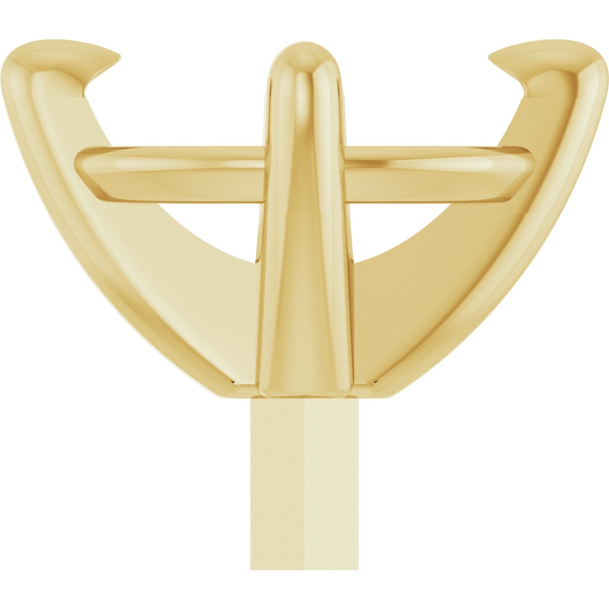 Oval 4-Prong Claw Peg Setting