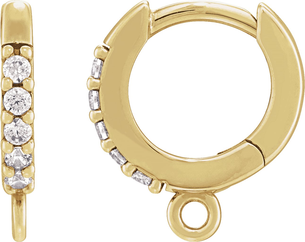 Hoop Earring Tops