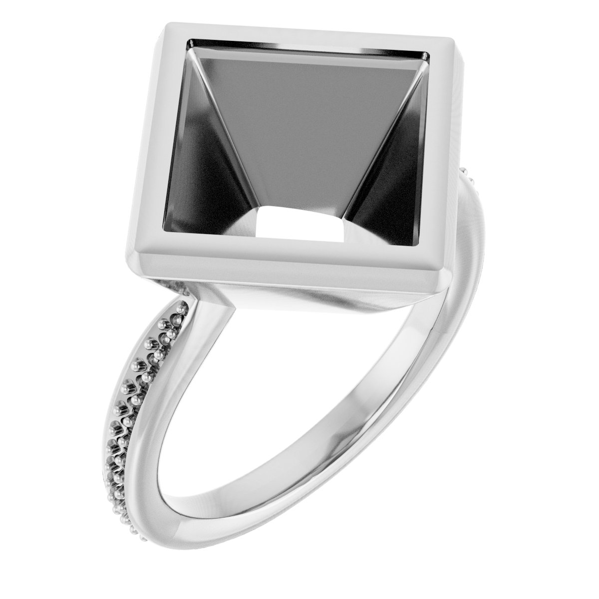 Bezel-Set Solitaire Ring