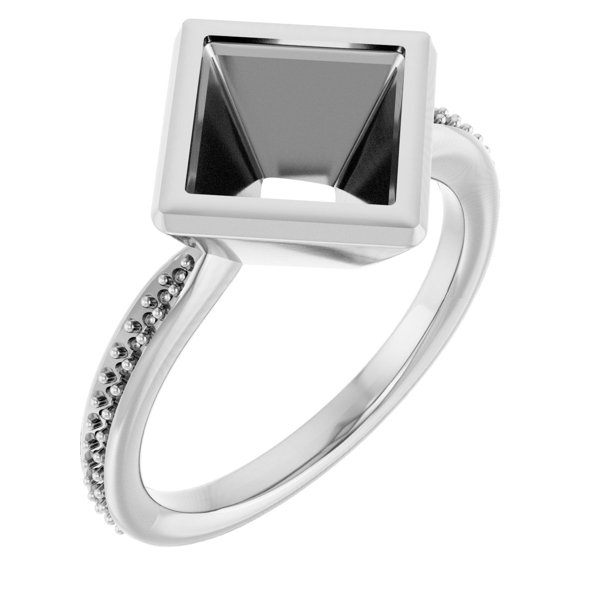 Bezel-Set Solitaire Ring