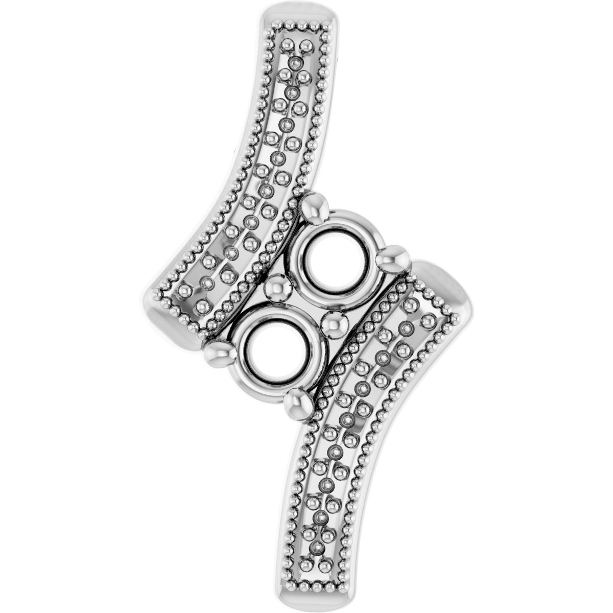 Two-Stone Freeform Pendant