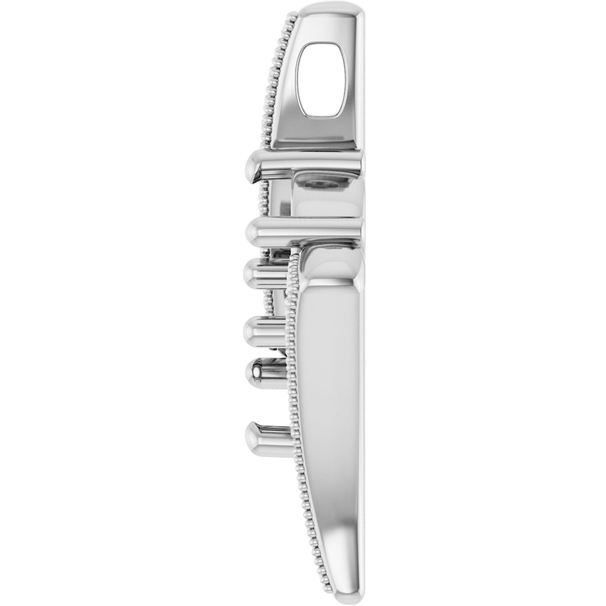 1/2 CTW Lab-Grown Diamond Two-Stone Pendant view 3