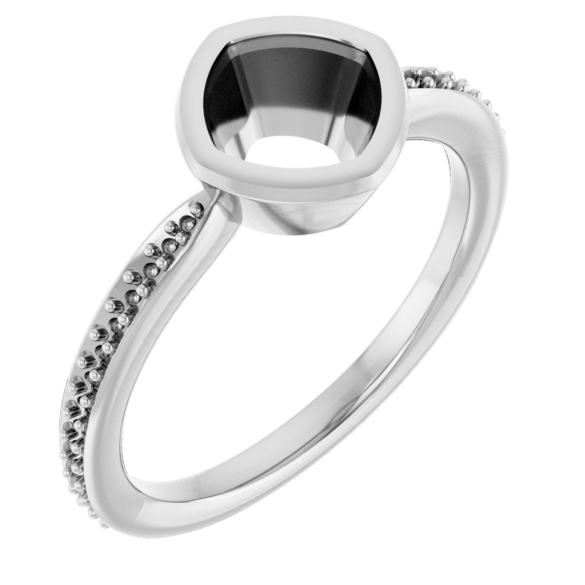 Bezel-Set Solitaire Ring