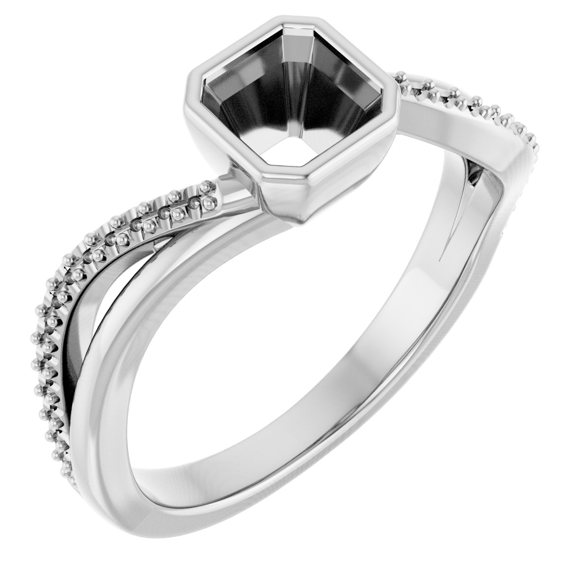 14k White Gold