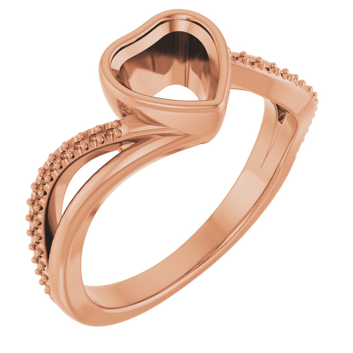 Bezel-Set Engagement Ring